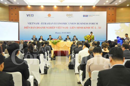 Việt Nam – Người kết nối  ASEAN và Liên minh kinh tế Á Âu