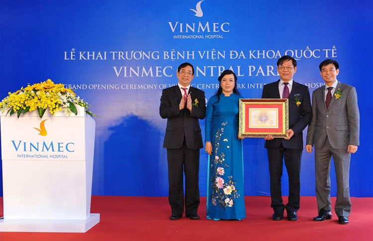 Khai trương Bệnh viện Đa khoa quốc tế Vinmec Central Park