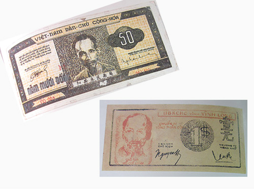 Tờ bạc Cụ Hồ in ở rừng U Minh