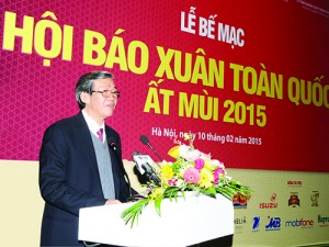 Hội báo Xuân toàn quốc Ất Mùi 2015: Báo Công Thương giành 2 Giải A