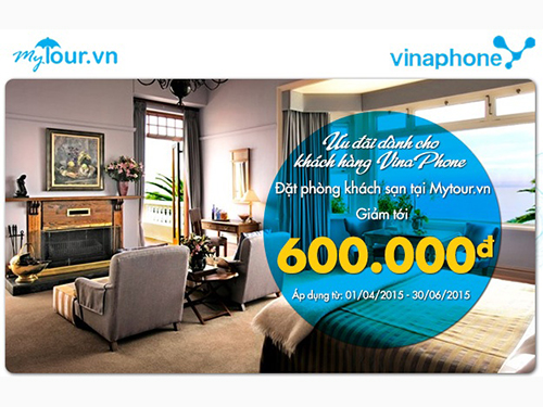 VinaPhone và MyTour.vn ưu đãi khách hàng mùa du lịch hè 2015