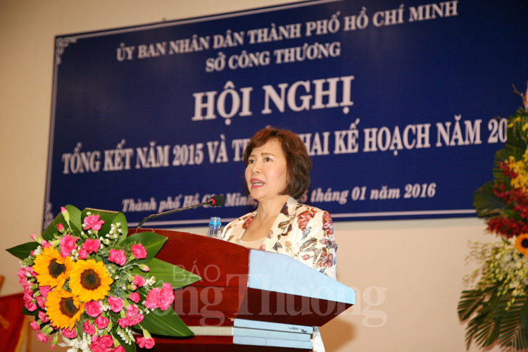 Ngành Công Thương TP.HCM tổng kết kết quả hoạt động năm 2015 và triển khai kế hoạch 2016