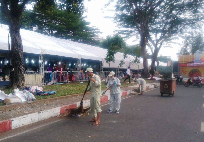 TP. Hồ Chí Minh: Tăng cường công tác thu gom rác thải trong dịp Tết