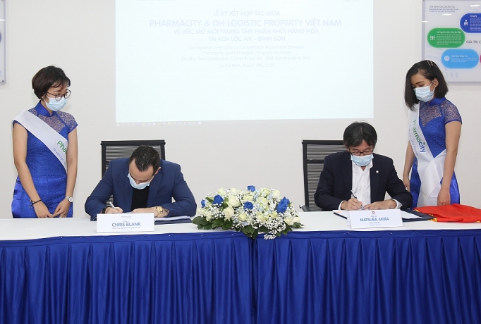 pharmacity hop tac dh logistic property viet nam mo moi trung tam phan phoi hang hoa
