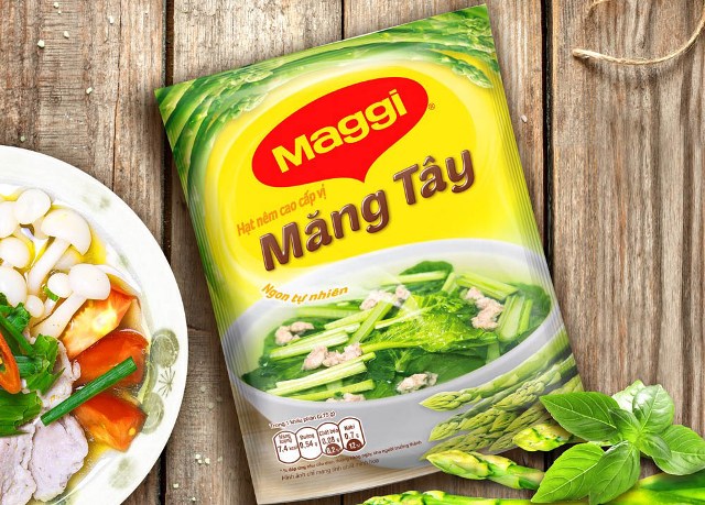 Nestlé Việt Nam ra mắt Maggi vị măng tây