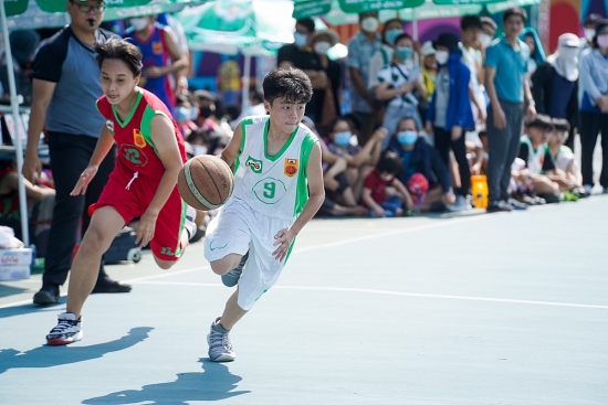 giai bong ro hoc sinh tp ho chi minh cup nestle milo chinh thuc khoi tranh
