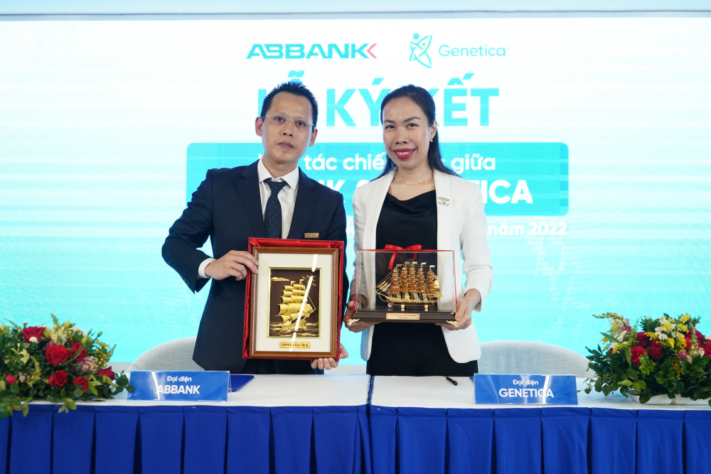 ABBANK hợp tác Genetica cung cấp dịch vụ giải mã gen cho khách hàng