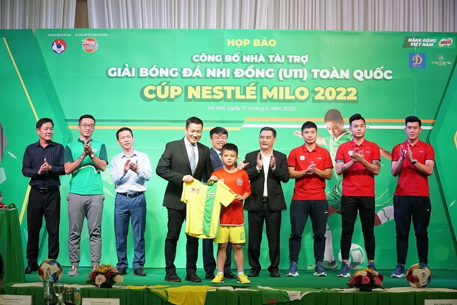 Sắp diễn ra giải bóng đá Nhi đồng (U11) toàn quốc - Cúp Nestlé MILO