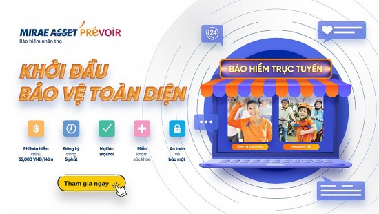 mirae asset prevoir ra mat nen tang bao hiem cong nghe so