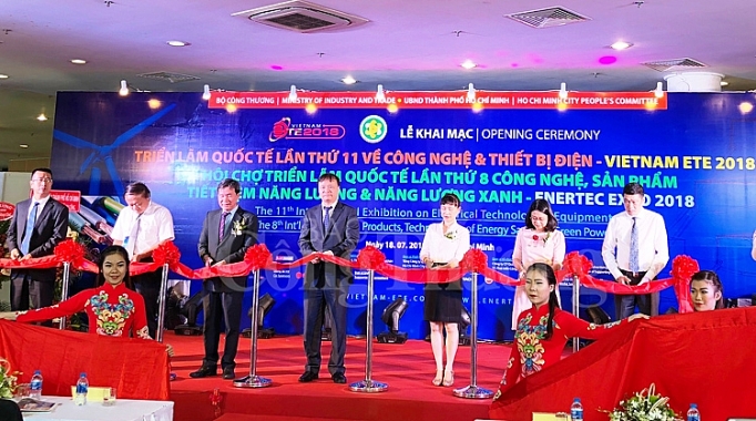 Khai mạc triển lãm quốc tế Vietnam ETE và Enertec Expo 2018