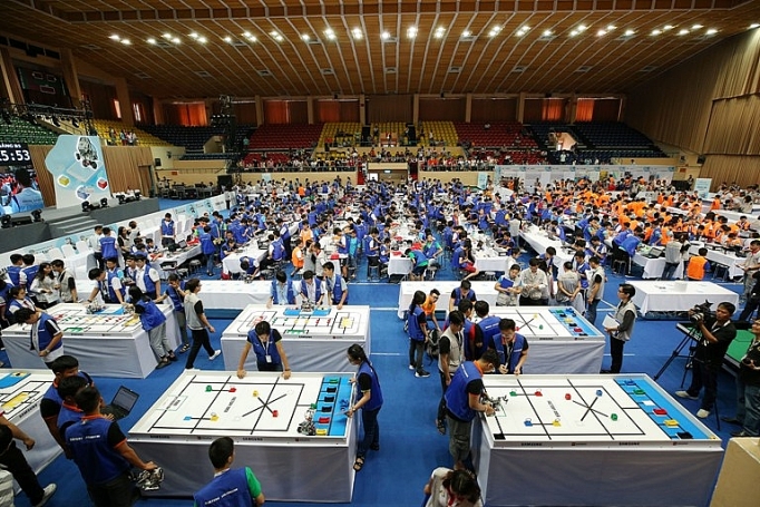 chung ket cuoc thi tai nang robot robotacon wro 2018