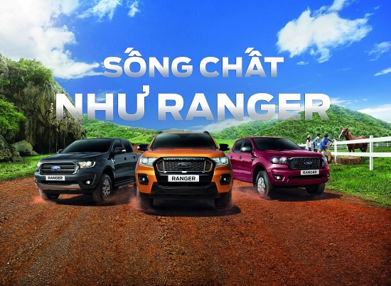 ford khoi dong chien dich thuong hieu moi live the ranger life