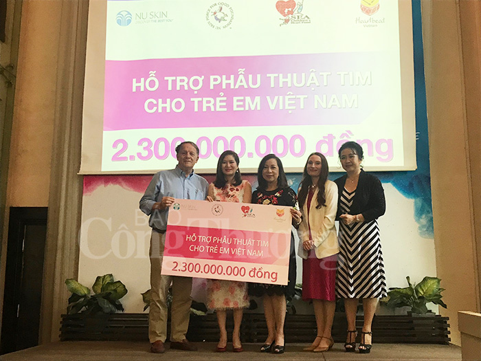 Nu Skin tài trợ 2,3 tỷ đồng cho tổ chức Nhịp tim Việt Nam