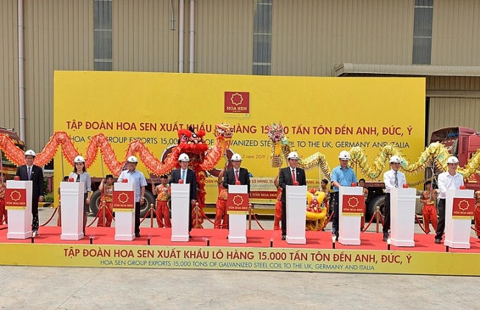 hoa sen xuat khau 15000 tan ton den chau au va trien khai he thong erp