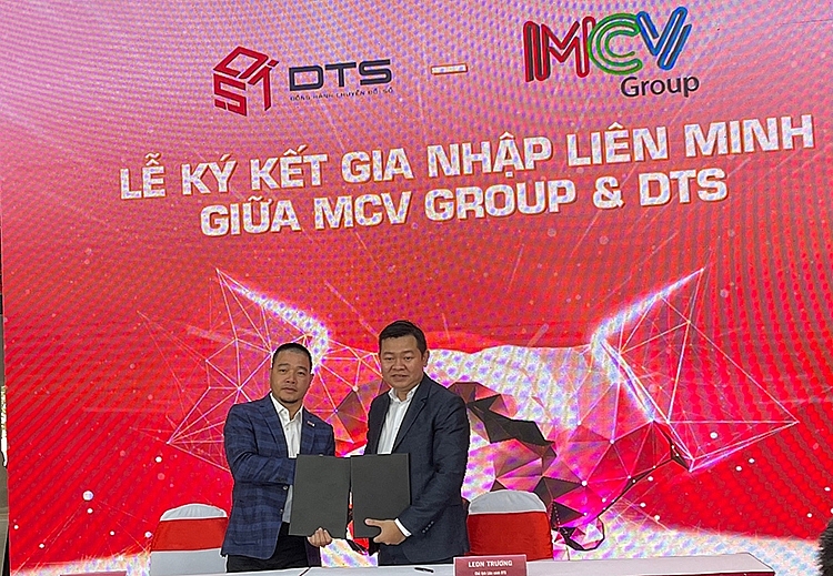 MCV Group và Liên minh DTS ký kết hợp tác chuyển đổi số