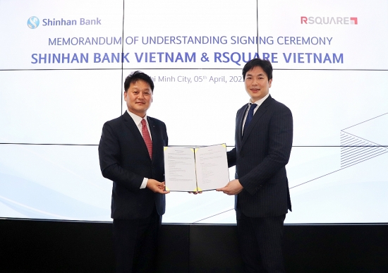 shinhan viet nam ky ket hop tac voi proptech rsquare ve dich vu lien quan bat dong san