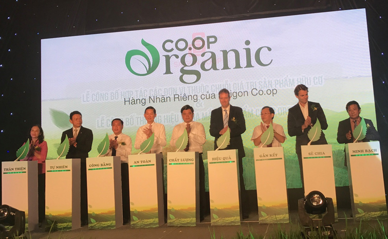 Saigon Co.op ra mắt sản phẩm hữu cơ Co.op Organic tiêu chuẩn quốc tế