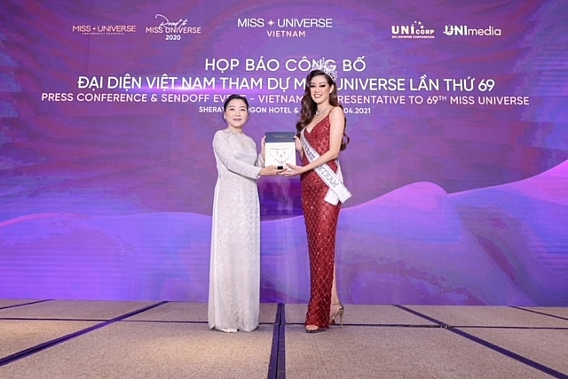 Đại sứ Charm Resort tỏa sáng tại Miss Universe lần thứ 69