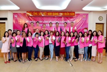 nu skin viet nam trao tang 200 phan qua cho tre em viet nam