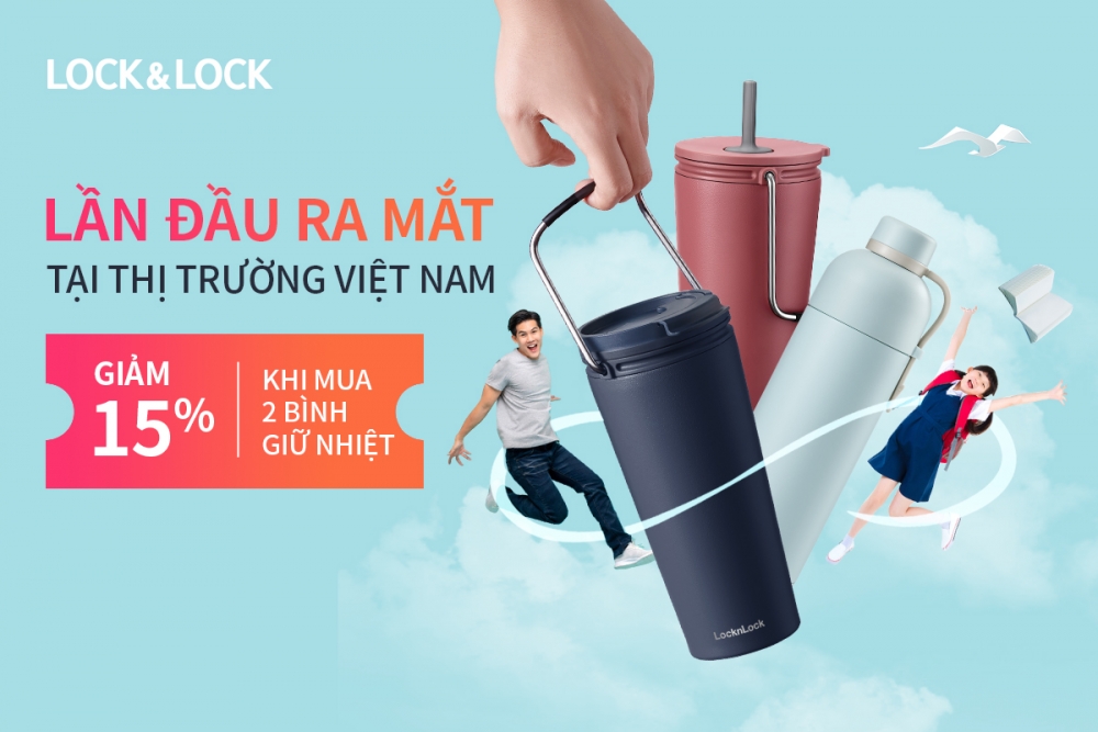 Lock&Lock giảm mạnh đến 60% cho khách hàng mua trên Lazada