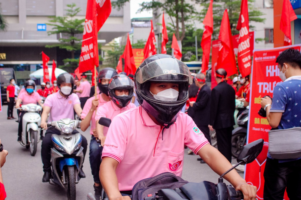 khai truong diem hien mau co dinh benh vien da khoa nong nghiep