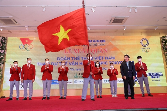 herbalife nutrition va voc to chuc le xuat quan cho doan the thao viet nam du olympic tokyo 2020