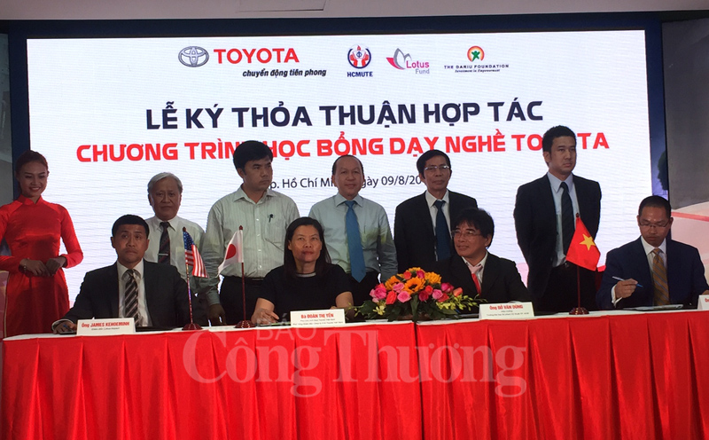 Chương trình học bổng dạy nghề Toyota