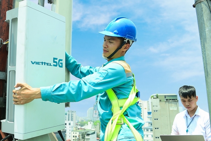 viettel phat song tram 5g dau tien tai tp ho chi minh