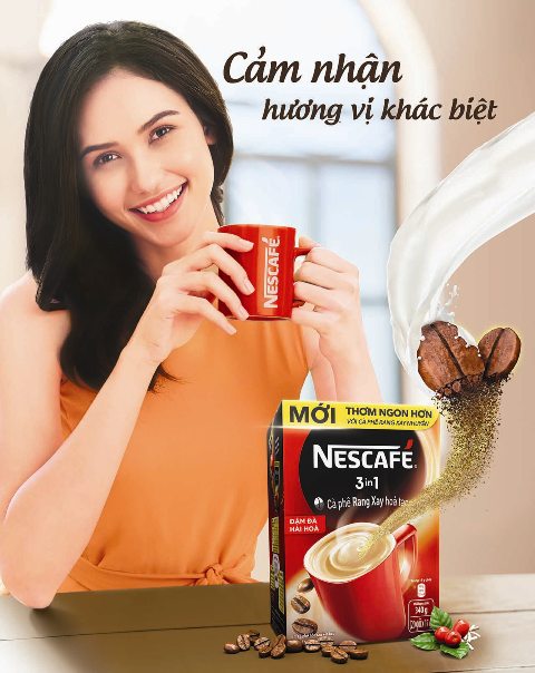 Nescafé ra mắt sản phẩm Nescafé 3 in 1 mới