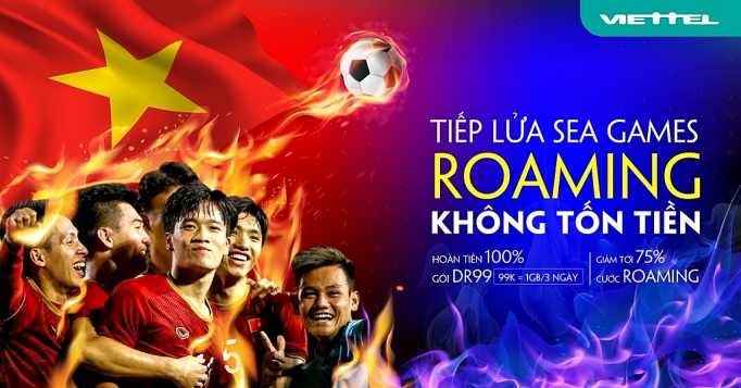 viettel tang 1gb data roaming cho khach hang di philippines co vu sea games 30