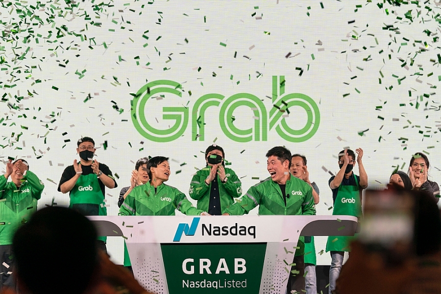 Grab tổ chức lễ Rung Chuông chính thức niêm yết trên sàn Nasdaq