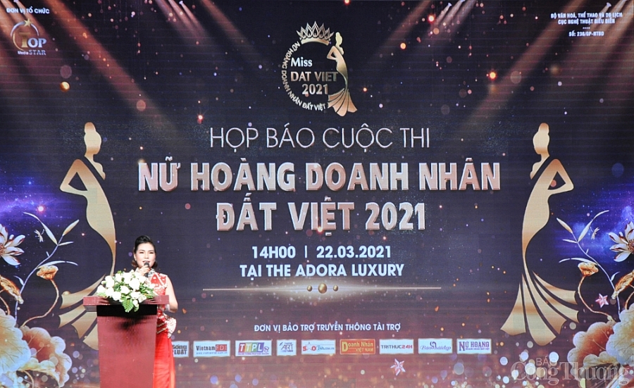 Chính thức công bố cuộc thi Nữ hoàng Doanh nhân đất Việt năm 2021