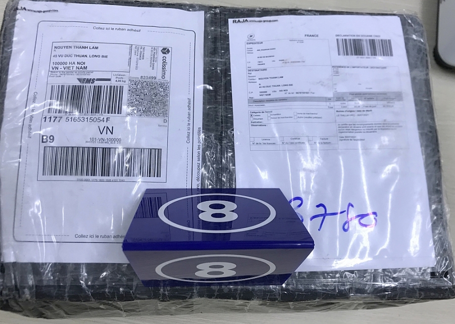 Hải quan TP. Hồ Chí Minh thu giữ hơn 30kg ma túy qua đường chuyển phát nhanh
