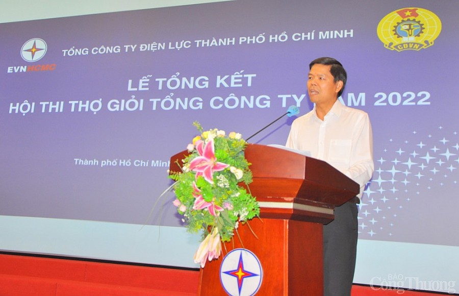 80 kỹ sư, công nhân đạt danh hiệu thợ giỏi ngành điện TP. Hồ Chí Minh năm 2022