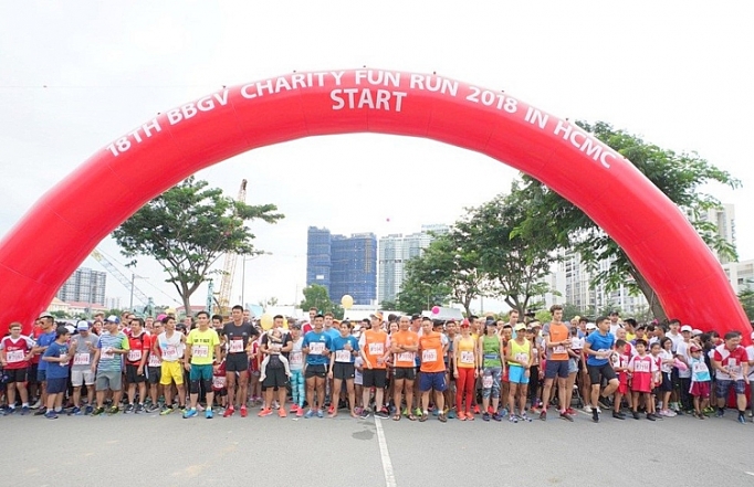 hon 12000 nguoi se tham gia chay bo gay quy tu thien bbgv charity fun run 2019