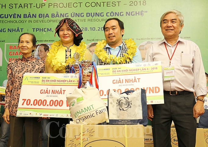 ben tre va son la doat giai nhat cuoc thi du an khoi nghiep 2018