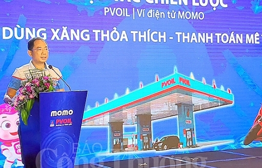 PVOIL và COMECO triển khai phương thức thanh toán điện tử bằng ứng dụng ví MoMo