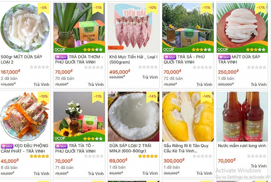 Trà Vinh: Hỗ trợ doanh nghiệp đưa sản phẩm đặc sản và OCOP lên sàn thương mại điện tử