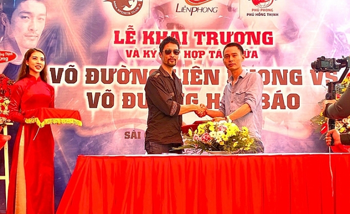 dien vien johnny tri nguyen co van vo thuat vo duong hac bao