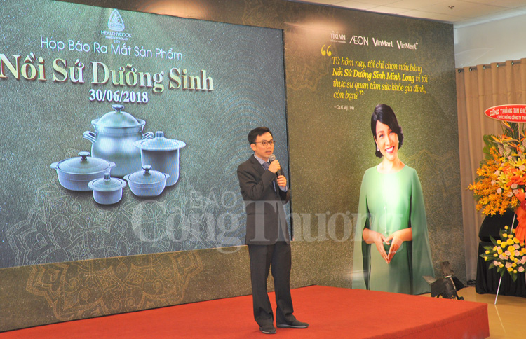 Minh Long ra mắt nồi sứ dưỡng sinh đầu tiên trên thế giới