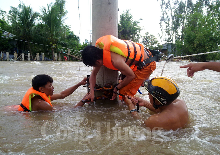 EVN SPC: Bảo đảm an toàn hệ thống điện trong mùa mưa bão