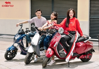 dibao ra mat dong san pham xe may dien moi