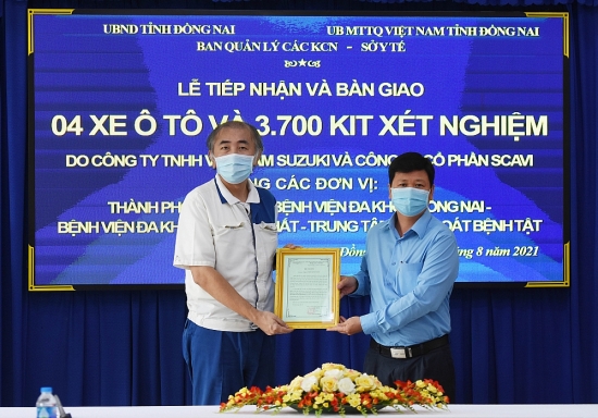 suzuki tiep suc dong nai phong chong dich covid19