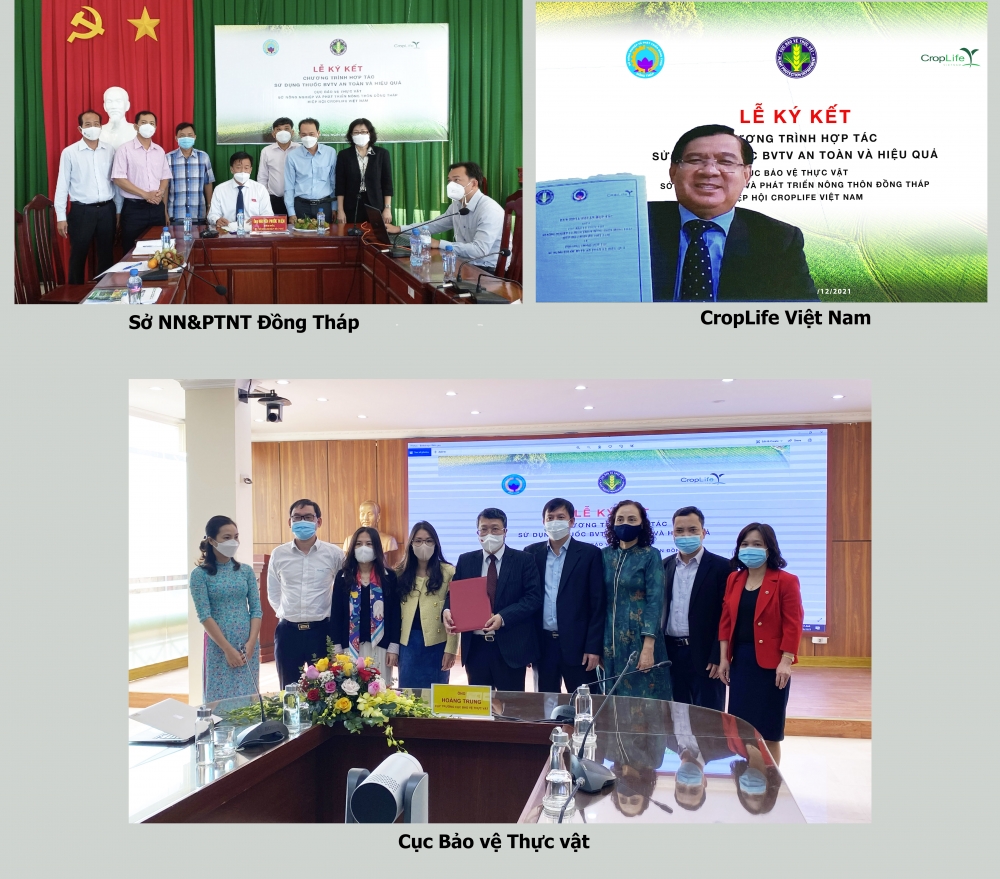 Ký kết thực hiện chương trình sử dụng thuốc bảo vệ thực vật an toàn và hiệu quả