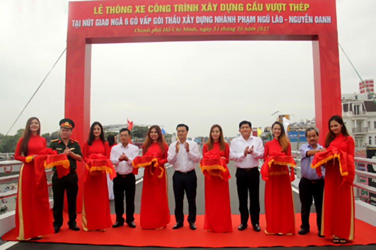 Thông xe cầu vượt hình chữ Y ngã 6 Gò Vấp, xóa điểm đen ùn tắc