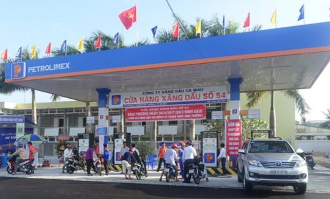 ca mau huong dan thu tuc cua hang du dieu kien ban le xang dau