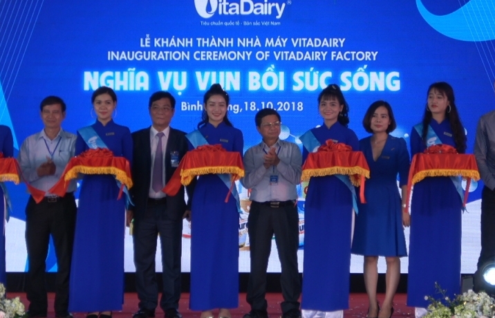 VitaDairy khánh thành nhà máy thứ 2 tại Bình Dương