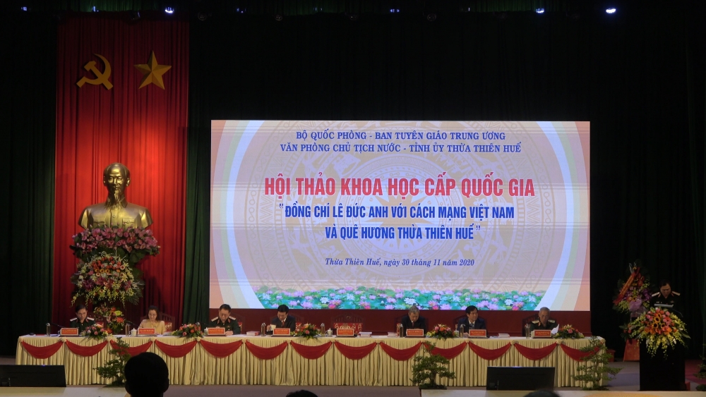 Đồng chí Lê Đức Anh với cách mạng Việt Nam và quê hương Thừa Thiên Huế
