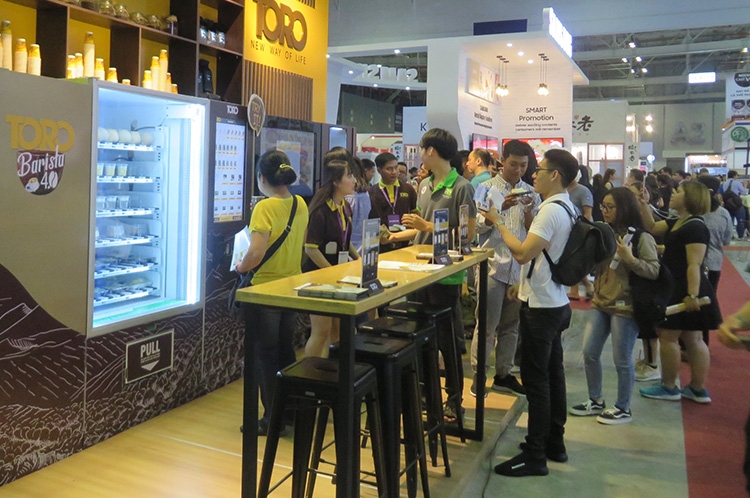 khai mac coffee expo vietnam 2018 va vietrf 2018