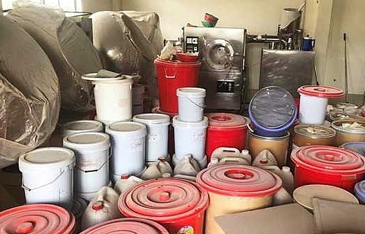TP. Hồ Chí Minh: Triệt phá đường dây sản xuất thực phẩm chức năng, tân dược giả quy mô lớn